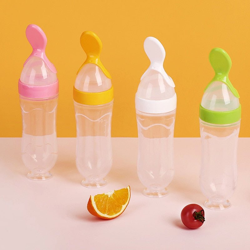 Biberon avec cuillère pour nouveau-né | EasyBottle™ - calindoux