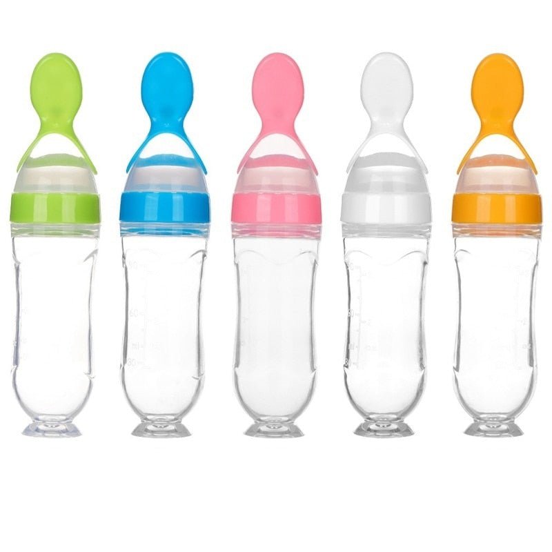 Biberon avec cuillère pour nouveau-né | EasyBottle™ - calindoux