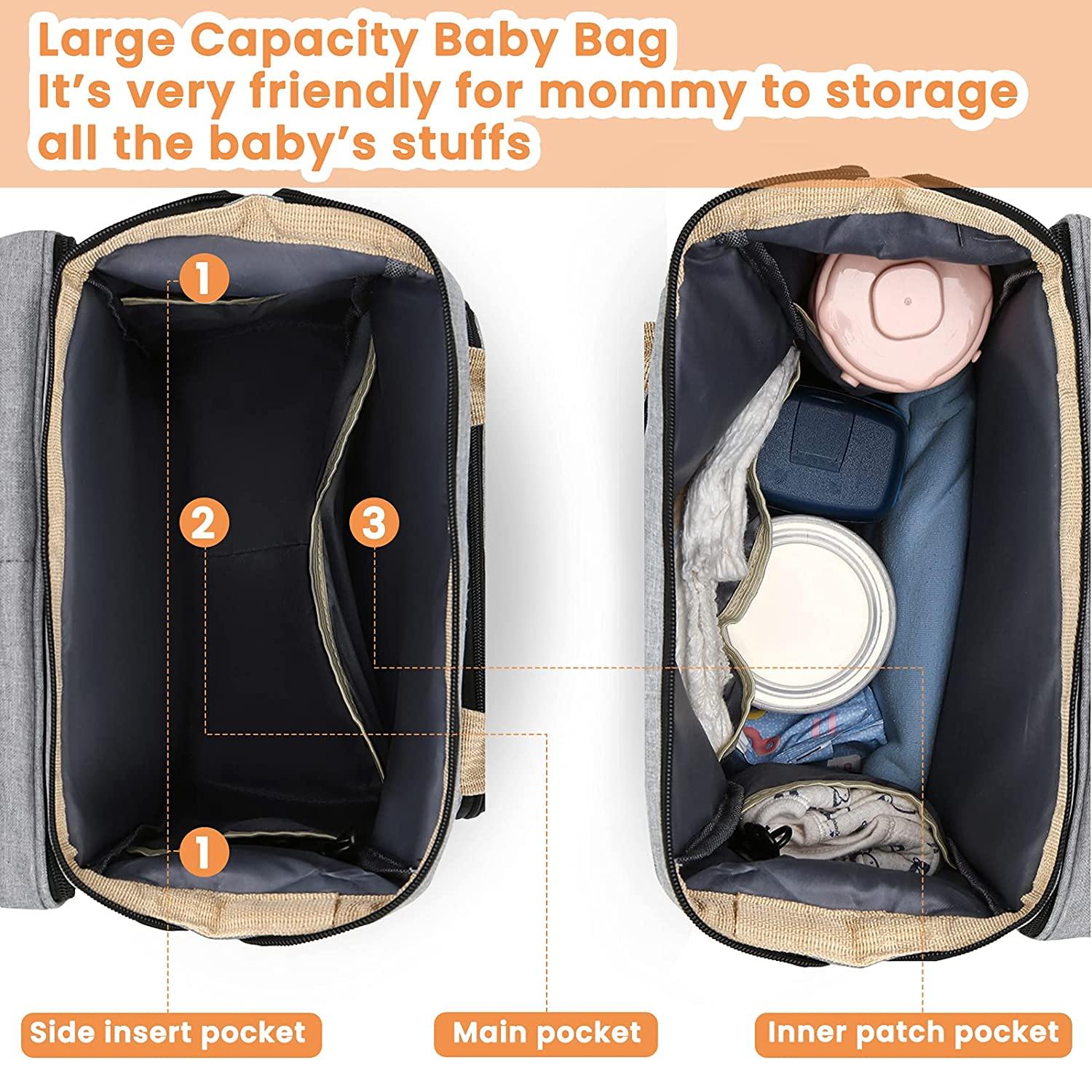 Sac à langer portatif | Berceau de voyage BabyNappy™ - calindoux